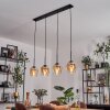 Vevino pendant light black, 4-light sources