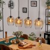 Vevino pendant light black, 4-light sources