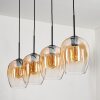 Vevino pendant light black, 4-light sources