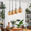 Vevino pendant light black, 4-light sources