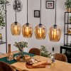 Vevino pendant light black, 4-light sources