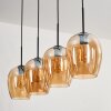 Vevino pendant light black, 4-light sources