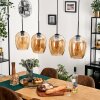 Vevino pendant light black, 4-light sources