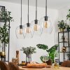 Vevino pendant light black, 4-light sources