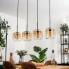 Lauden pendant light black, 4-light sources