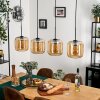 Lauden pendant light black, 4-light sources