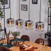 Lauden pendant light black, 4-light sources