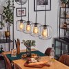 Lauden pendant light black, 4-light sources