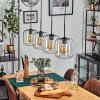 Lauden pendant light black, 4-light sources