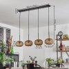 Mulstrand pendant light black, 4-light sources