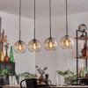 Koyoto pendant light black, 4-light sources