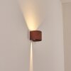 Tamarin outdoor wall light, Up & Down Light, wall light LED rust-coloured, black, 1-light source