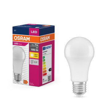 Osram lights E27 LED 10 Watt warm-white 1055 Lumen