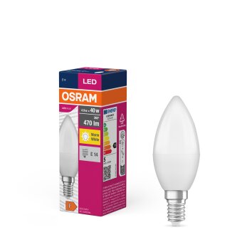 Osram lights E14 LED 4.9 Watt warm-white 470 Lumen