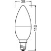 Osram lights E14 LED 7.5 Watt warm-white 806 Lumen