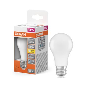 Osram lights E27 LED 4.9 Watt warm-white 470 Lumen