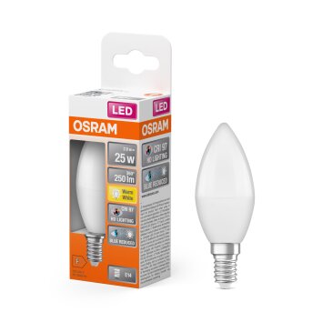 Osram lights E14 LED 2.8 Watt warm-white 245 Lumen