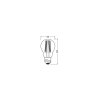 Osram lights E27 LED 8.2 Watt warm-white dimmable 1521 Lumen