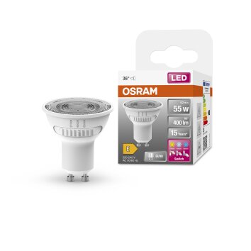 Osram lights GU10 LED 4.2 Watt warm-white 400 Lumen