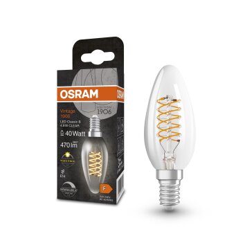 Osram lights E14 LED 4.8 Watt warm-white dimmable 470 Lumen