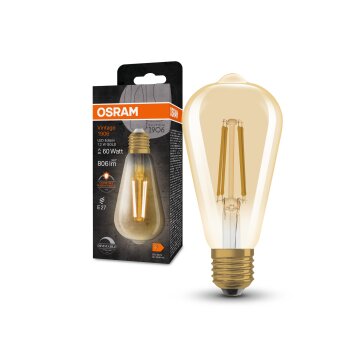 Osram lights E27 LED 7.2 Watt warm-white dimmable 806 Lumen