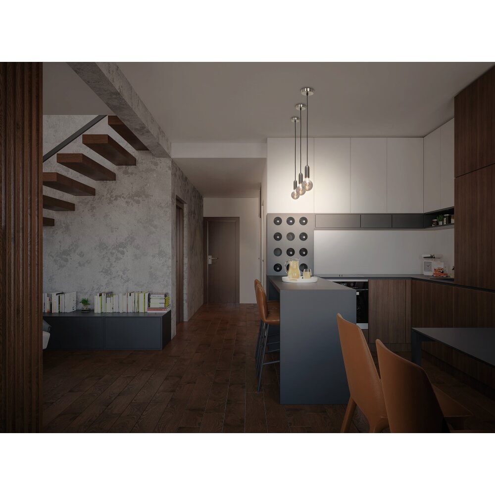 Ledvance Lights 1906 pendant light chrome, 1-light source