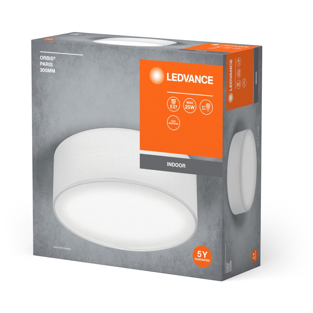 Ledvance Lights Orbis ceiling light white, 1-light source