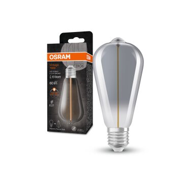 Osram lights E27 LED 2.2 Watt warm-white 60 Lumen