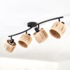 Granja ceiling light black, 4-light sources