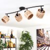 Granja ceiling light black, 4-light sources