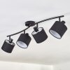 Granja ceiling light black, 4-light sources