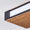 Sigersvik ceiling light LED Ecru, black, 1-light source