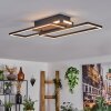 Sigersvik ceiling light LED Ecru, black, 1-light source