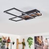 Sigersvik ceiling light LED Ecru, black, 1-light source