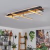 Cascada ceiling light LED brass, Ecru, black, 1-light source