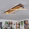 Cascada ceiling light LED brass, Ecru, black, 1-light source