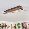 Cascada ceiling light LED brass, Ecru, black, 1-light source