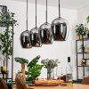 Vevino pendant light chrome, 4-light sources