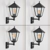 Anfei outdoor wall light black, 1-light source, Motion sensor