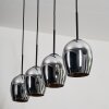 Vevino pendant light chrome, 4-light sources