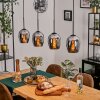 Vevino pendant light chrome, 4-light sources