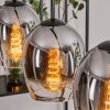 Vevino pendant light clear, Smoke-coloured, 4-light sources