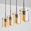 Parane pendant light Amber, 4-light sources