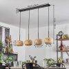 Bauro pendant light Ecru, 4-light sources