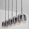 Lauden pendant light black, 5-light sources