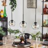 Ripoll pendant light black, 3-light sources