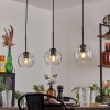 Ripoll pendant light black, 3-light sources