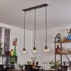 Ripoll pendant light black, 3-light sources