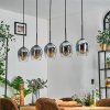 Vevino pendant light black, 5-light sources