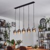 Vevino pendant light black, 5-light sources